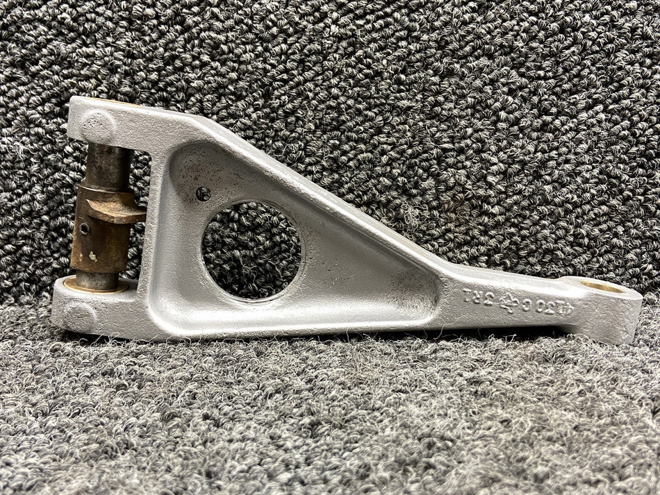 5141005-6 Cessna 421B Lower Main Gear Torque Link RH w Spacer (Bead Blasted)