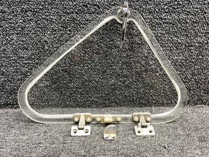 5111603-3, 0811724-19 Cessna 421B Storm Window Assy LH w Hinges & Latch