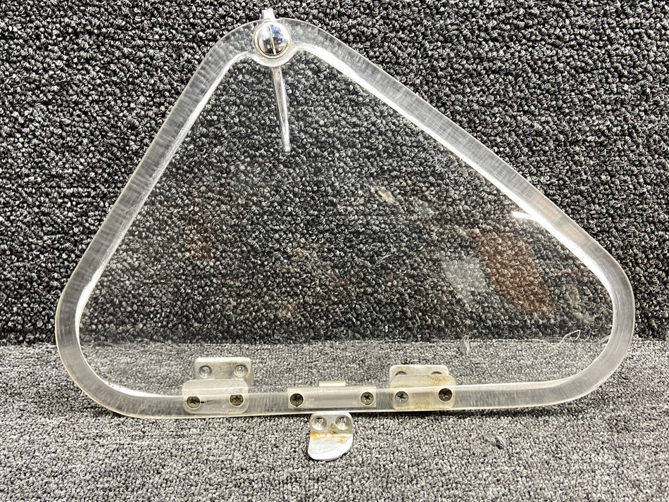 5111603-3, 0811724-19 Cessna 421B Storm Window Assy LH w Hinges & Latch