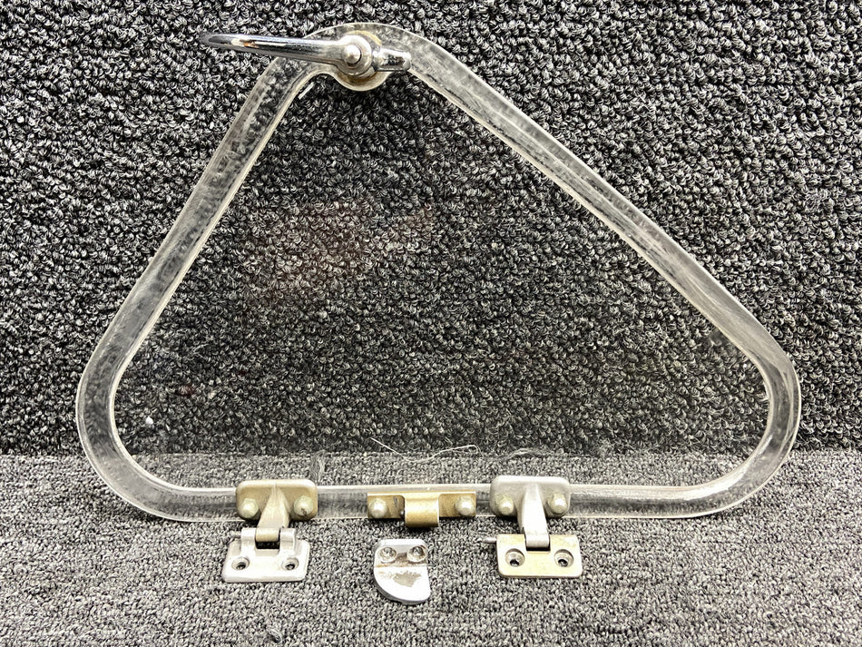 5111603-4, 0811724-20 Cessna 421B Storm Window Assy RH w Hinges & Latch