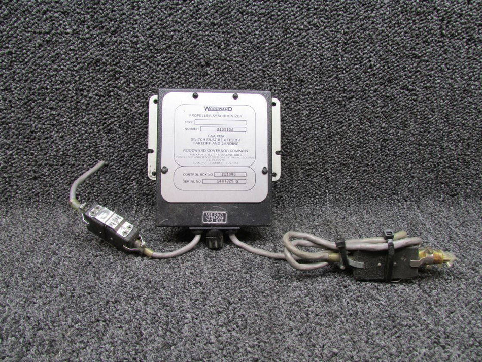 213533A, 213350 Woodward Propeller Synchronizer Control Box