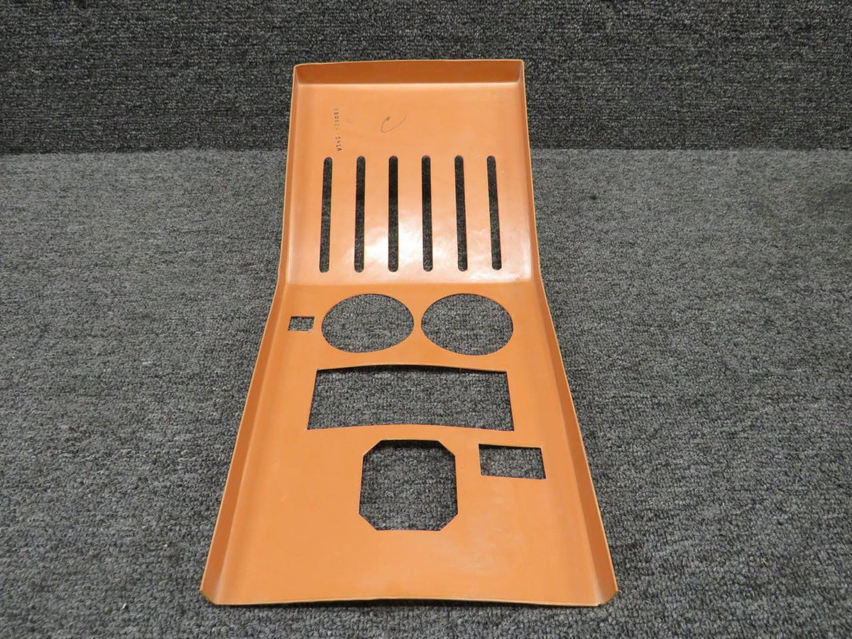 Piper Aircraft Parts 700122-541A Piper Aerostar Console Cover (Orange) (Worn)