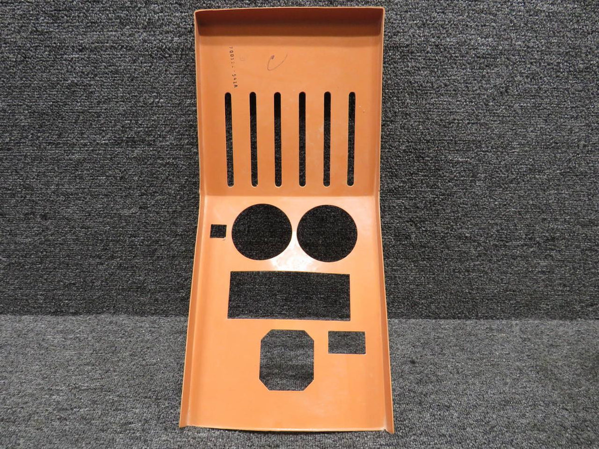 Piper Aircraft Parts 700122-541A Piper Aerostar Console Cover (Orange) (Worn)