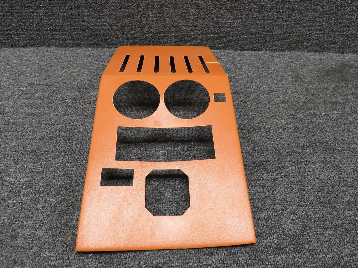 Piper Aircraft Parts 700122-541A Piper Aerostar Console Cover (Orange) (Worn)