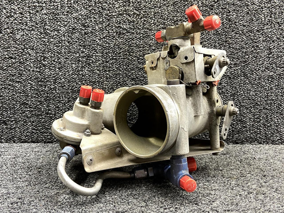 Continental Motors  633573-9, 633349 Continental GTSIO-520-H Throttle Body w Manifold & Regulator