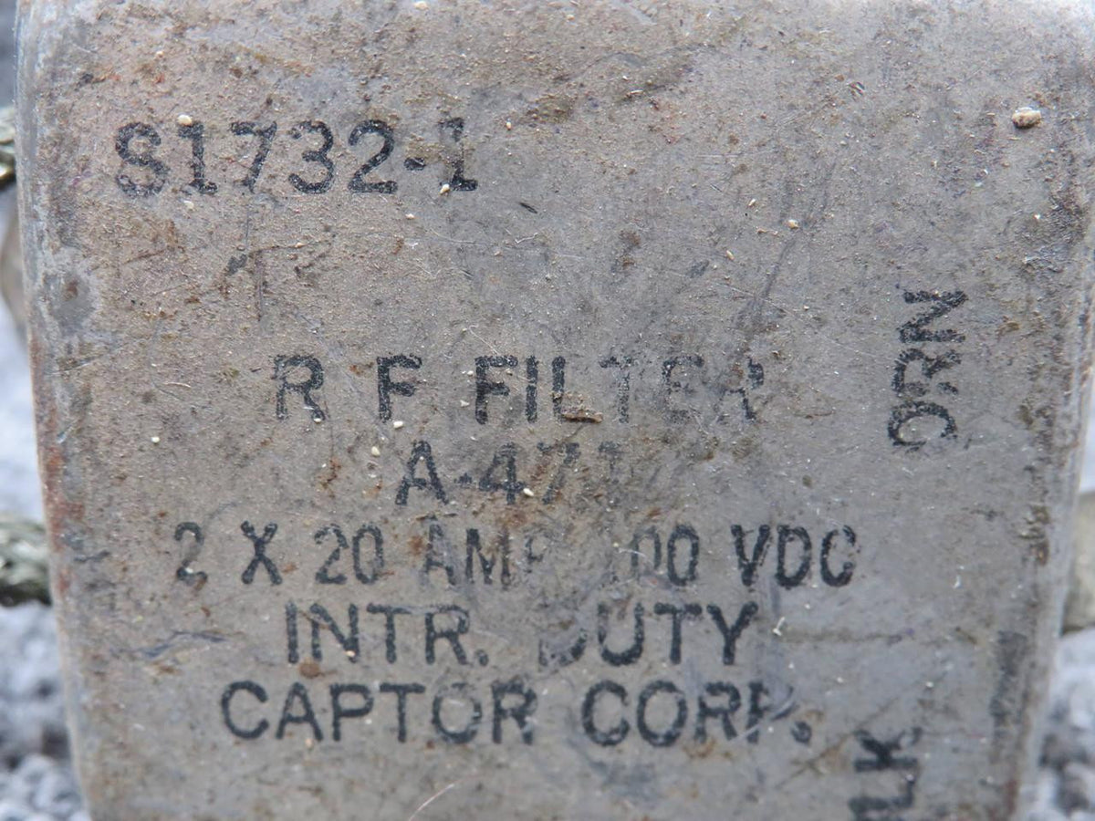 RFI S1732-1 RFI Radio Frequency Filter (Volts: 100)
