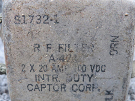RFI S1732-1 RFI Radio Frequency Filter (Volts: 100)