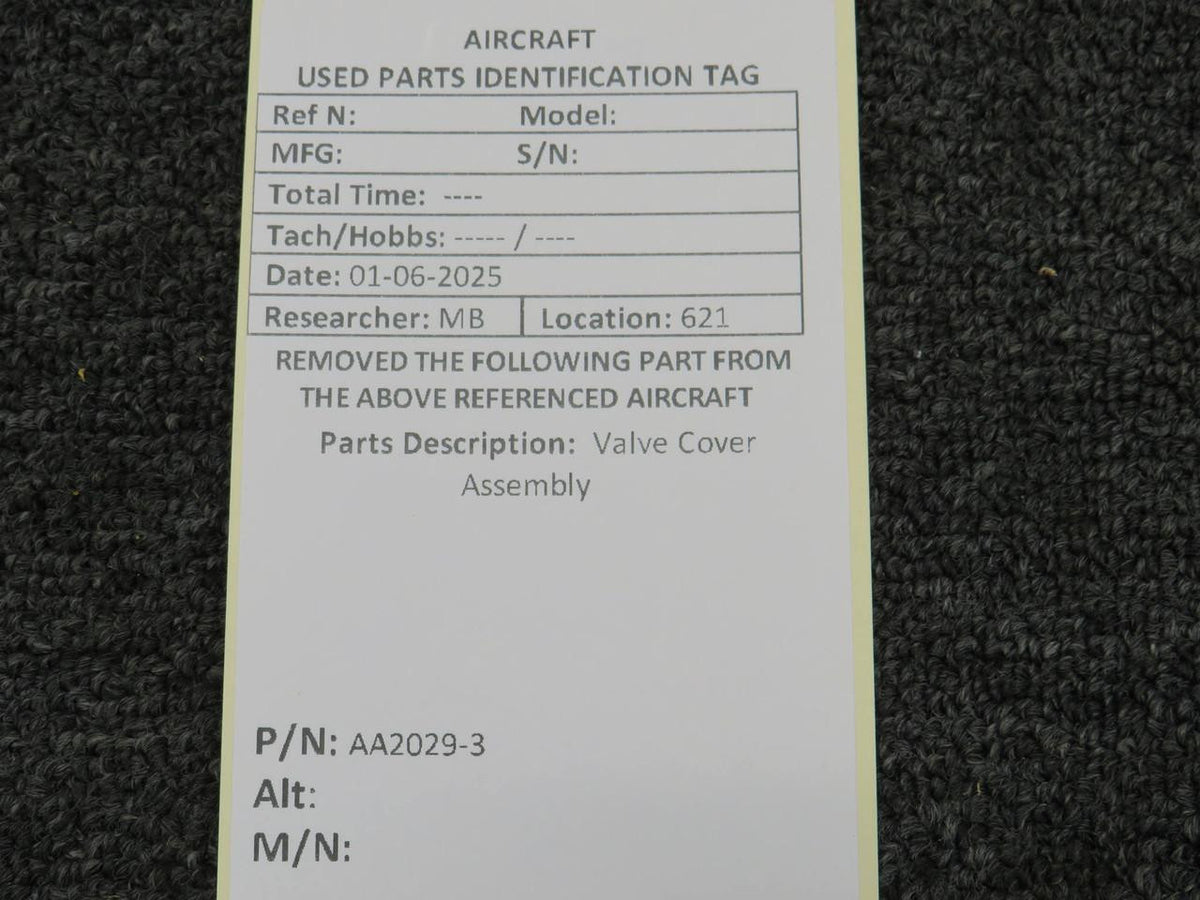 No Brand AA2029-3 Valve Cover Assembly