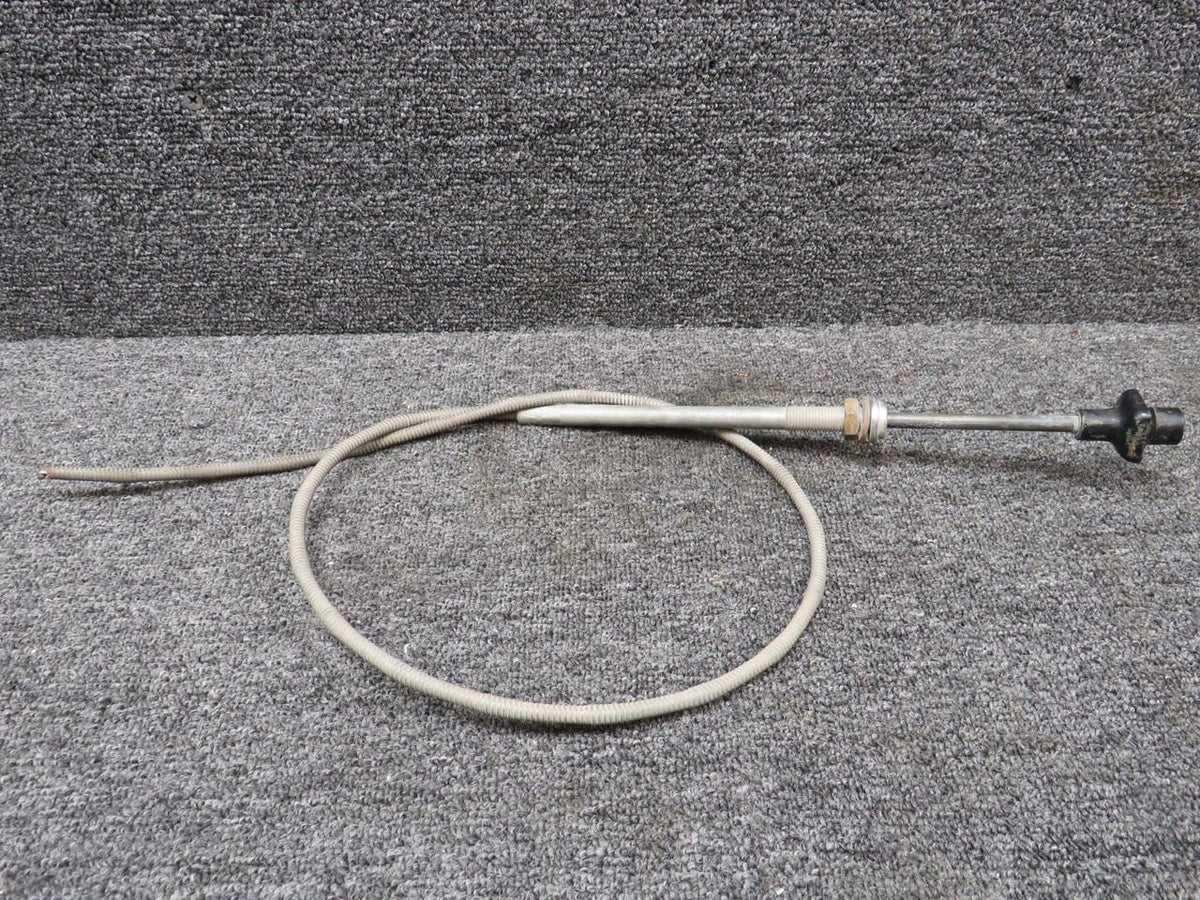 Cessna Aircraft Parts S1230-18 Cessna 177 Carburetor Heat Control Cable (Length: 40.25)