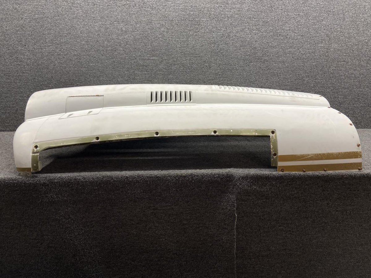 Cessna Aircraft Parts 5121008-203, 5052011-7 Cessna 421B Upper Engine Cowling Assy LH w Forward Cap