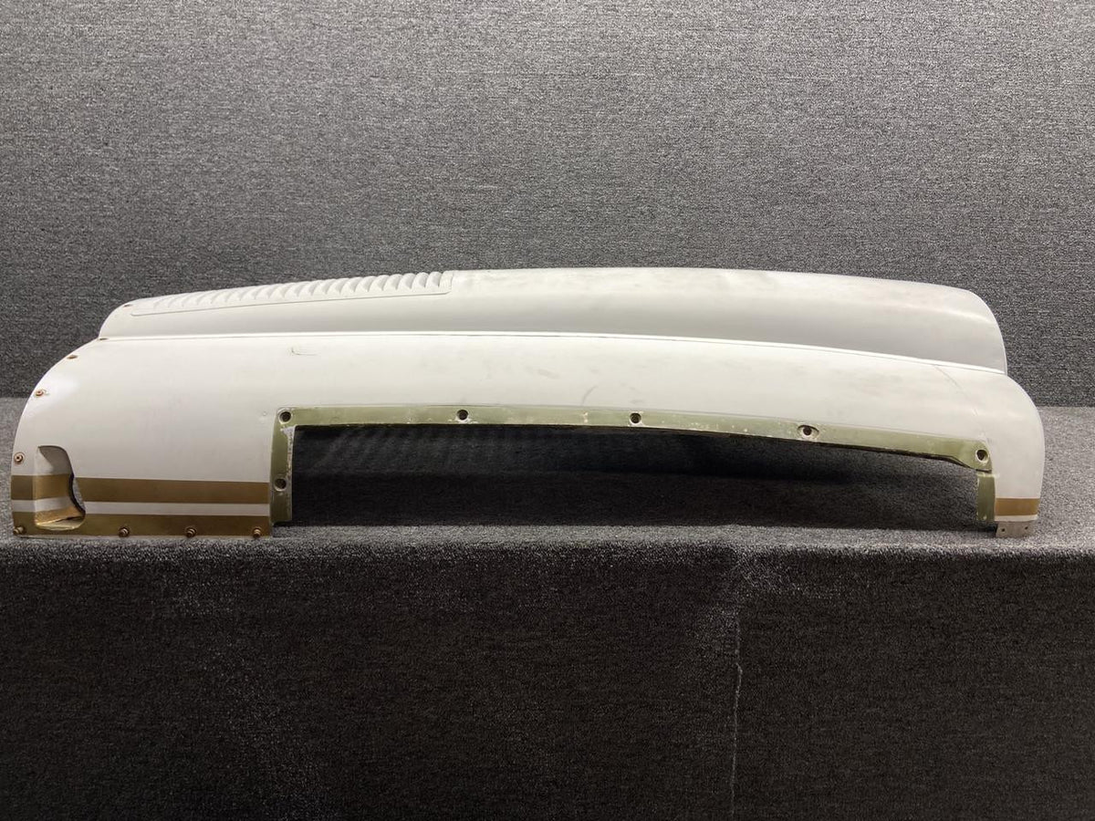 Cessna Aircraft Parts 5121008-203, 5052011-7 Cessna 421B Upper Engine Cowling Assy LH w Forward Cap