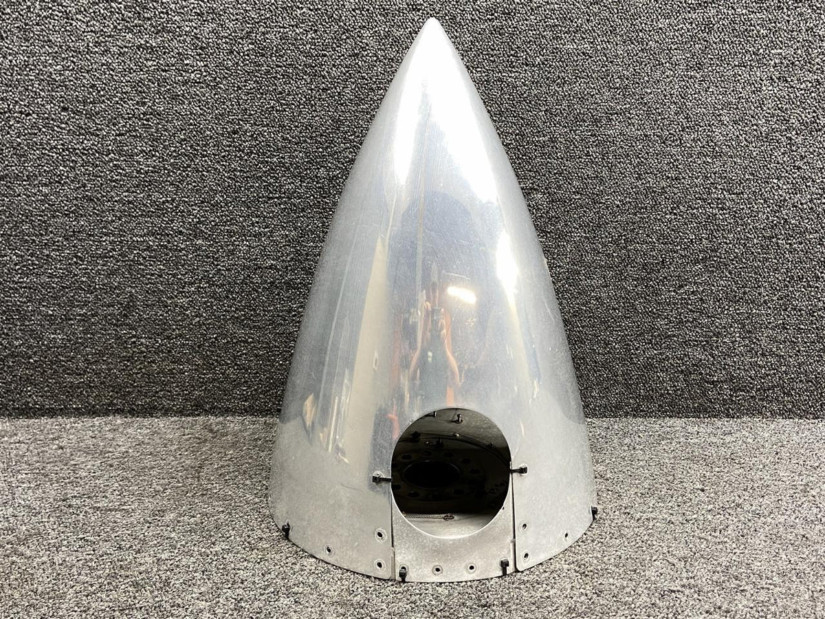 Cessna Aircraft Parts D3534, D3796 Cessna 421B Three Blade Propeller Spinner w Aft Bulkhead & Cuffs