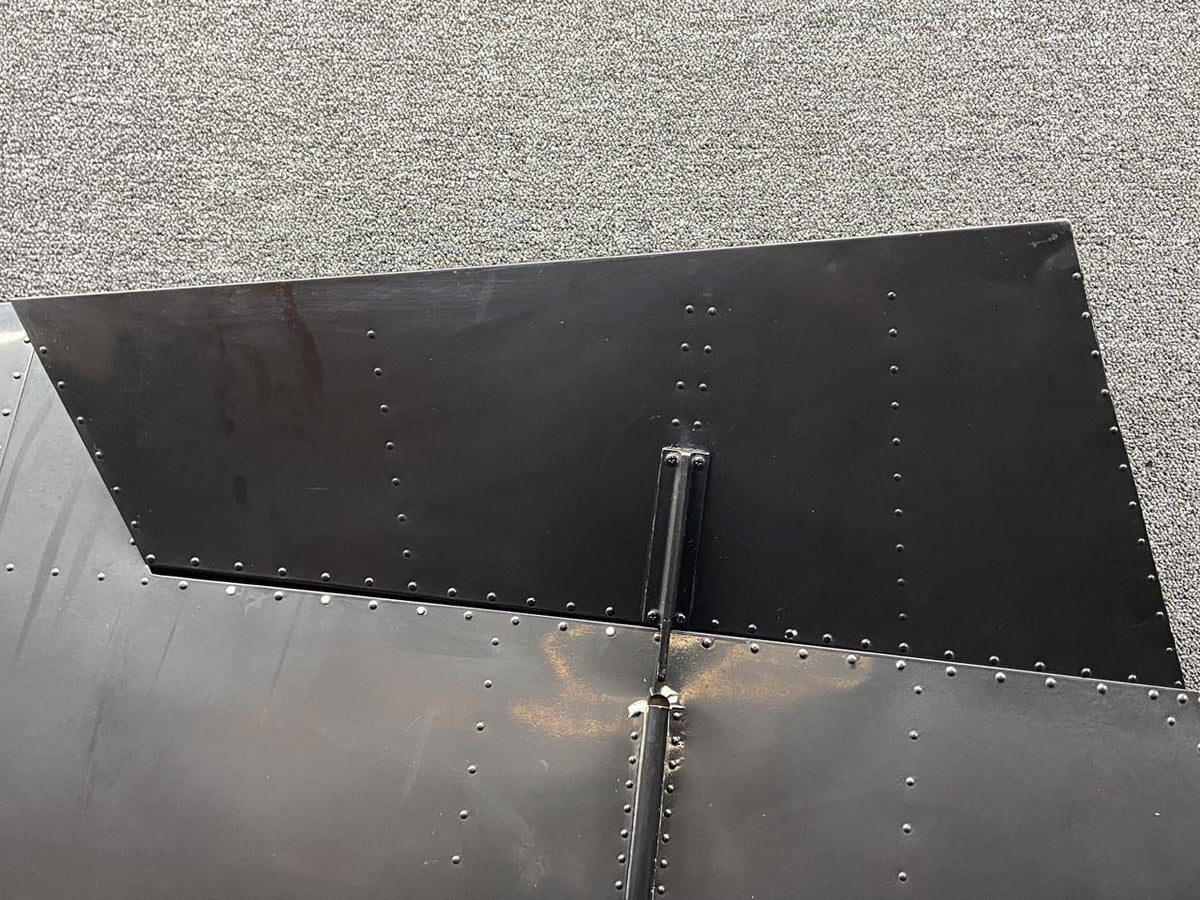 Cessna Aircraft Parts 5133000-200, 5133015-1 Cessna 421B Rudder Assembly w Trim Tab & Cap