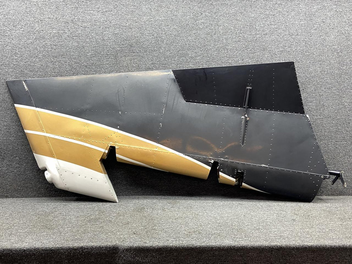 Cessna Aircraft Parts 5133000-200, 5133015-1 Cessna 421B Rudder Assembly w Trim Tab & Cap