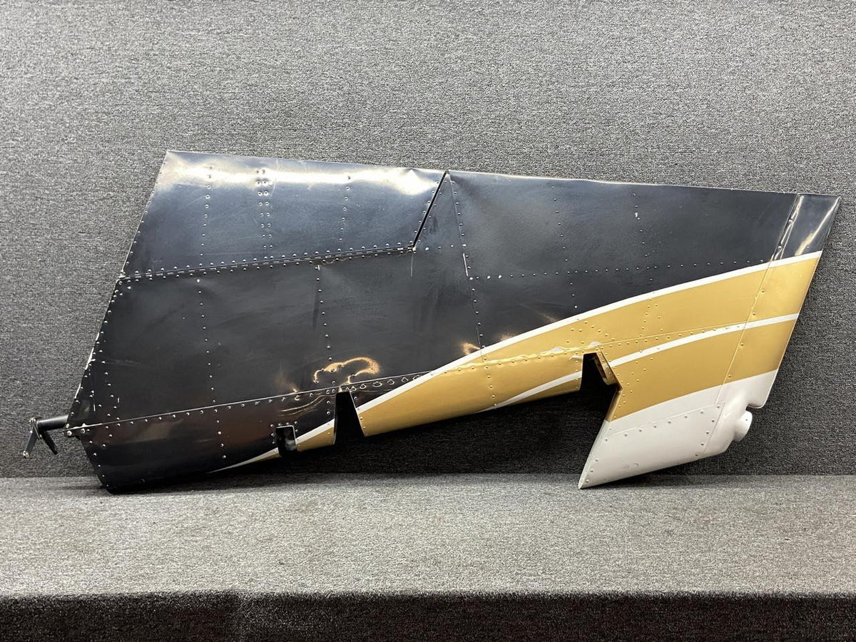 Cessna Aircraft Parts 5133000-200, 5133015-1 Cessna 421B Rudder Assembly w Trim Tab & Cap