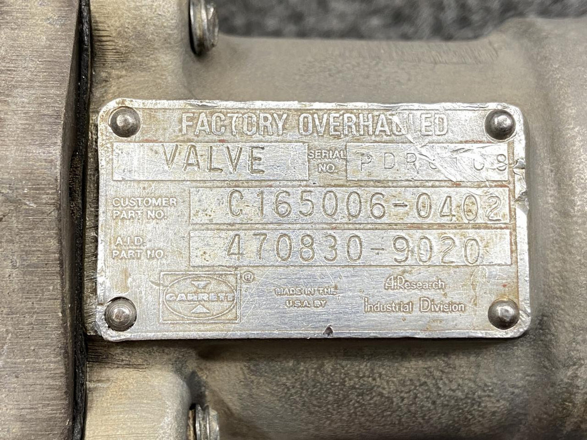 Garrett 470830-9020 (Alt: C1665006-0402) Garrett Turbo Wastegate Actuator (Minus Plate)