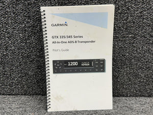 190-01499-00 Rev A Garmin GTX 335-345 ADS-B Transponder Pilot's Guide 2016