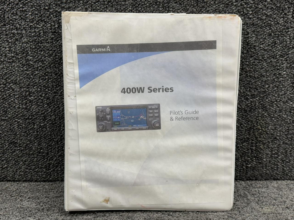 Garmin 190-00356-00 Rev K Garmin 400W Series Pilot’s Guide & Reference Binder 2016