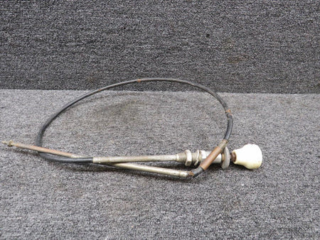 Cessna Aircraft Parts 0411091-1 Cessna 120 Throttle Control Cable (Length: 47.25)