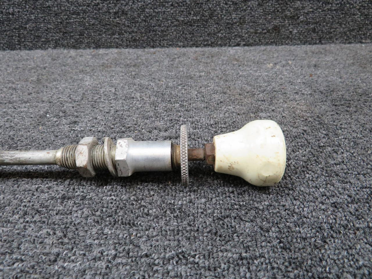 Cessna Aircraft Parts 0411091-1 Cessna 120 Throttle Control Cable (Length: 47.25)