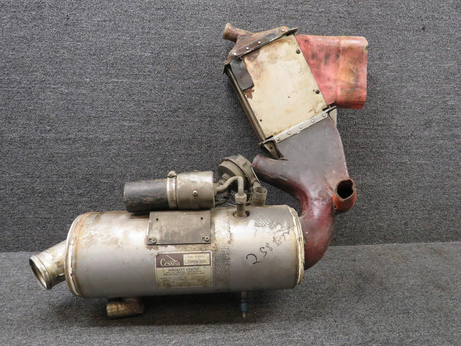 Cessna Aircraft Parts C166040-0204, C166050-0101 Cessna Heater and Heat Exchanger Assembly (Core)