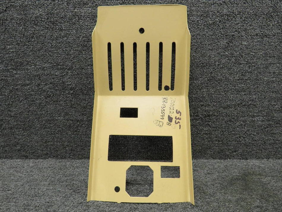 Piper Aircraft Parts 700122-535B Piper Aerostar Console Cover (Tan) (Chipped)