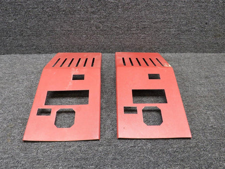 Piper Aircraft Parts 700122-535B Piper Aerostar Console Cover (Red) (Worn)