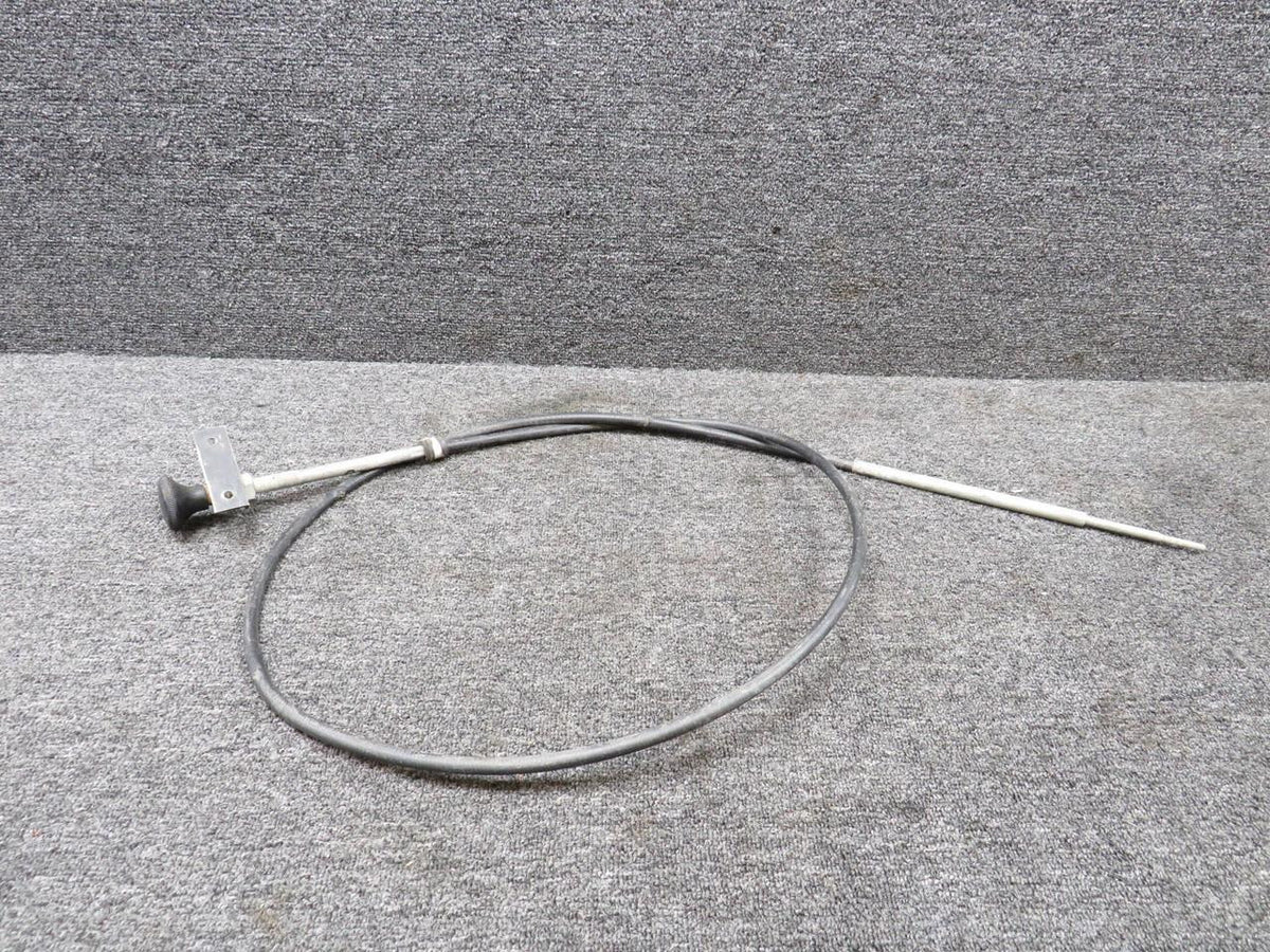Cessna Aircraft Parts 617-069-17 Cessna 500 Parking Brake Control Assembly (Length: 68.875)