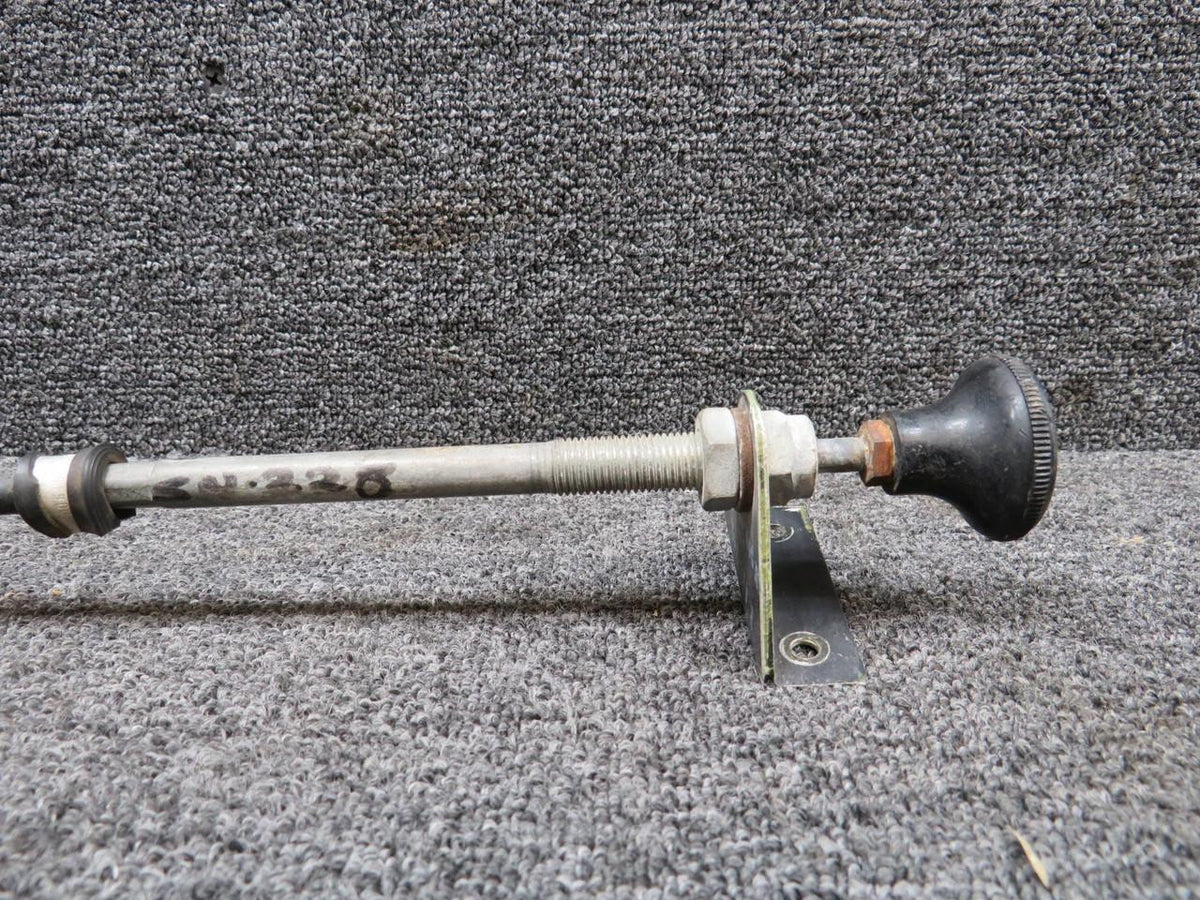 Cessna Aircraft Parts 617-069-17 Cessna 500 Parking Brake Control Assembly (Length: 68.875)