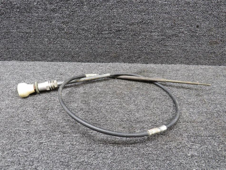 Cessna Aircraft Parts 0411091-1 Cessna 150F Throttle Control Cable (Length: 48.125”)