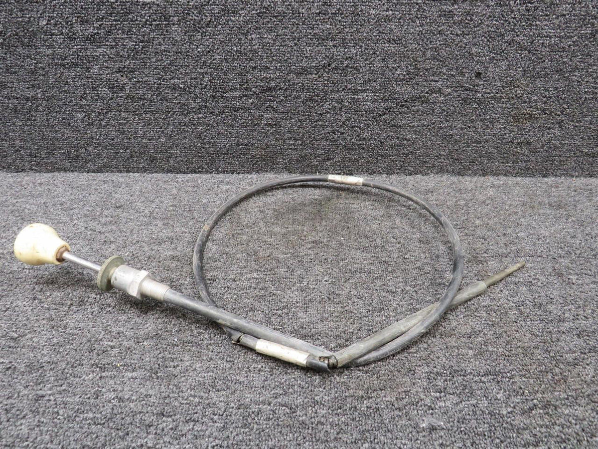 Cessna Aircraft Parts 0411091-1 Cessna 150F Throttle Control Cable (Length: 48”)