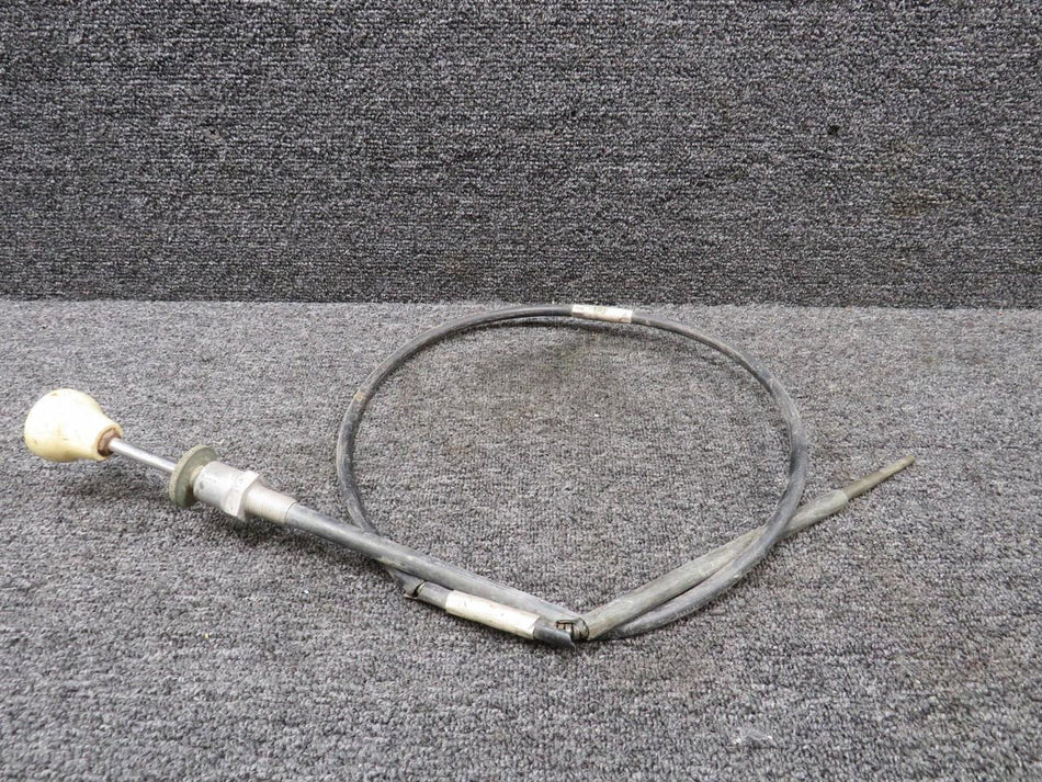 Cessna Aircraft Parts 0411091-1 Cessna 150F Throttle Control Cable (Length: 48”)