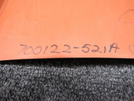 Piper Aircraft Parts 700122-521A Piper Aerostar Console Cover (Orange)