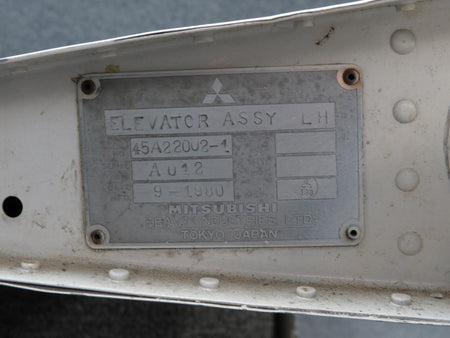 Mitsubishi 45A22002-001 Mitsubishi MU-300 Elevator Assembly LH (Minor Rust)