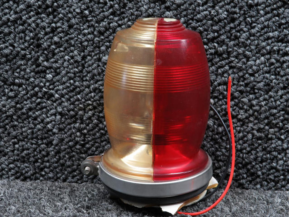 Whelen 757-762 Piper PA-34 Whelen Strobe Light Assembly (Red and White Split)