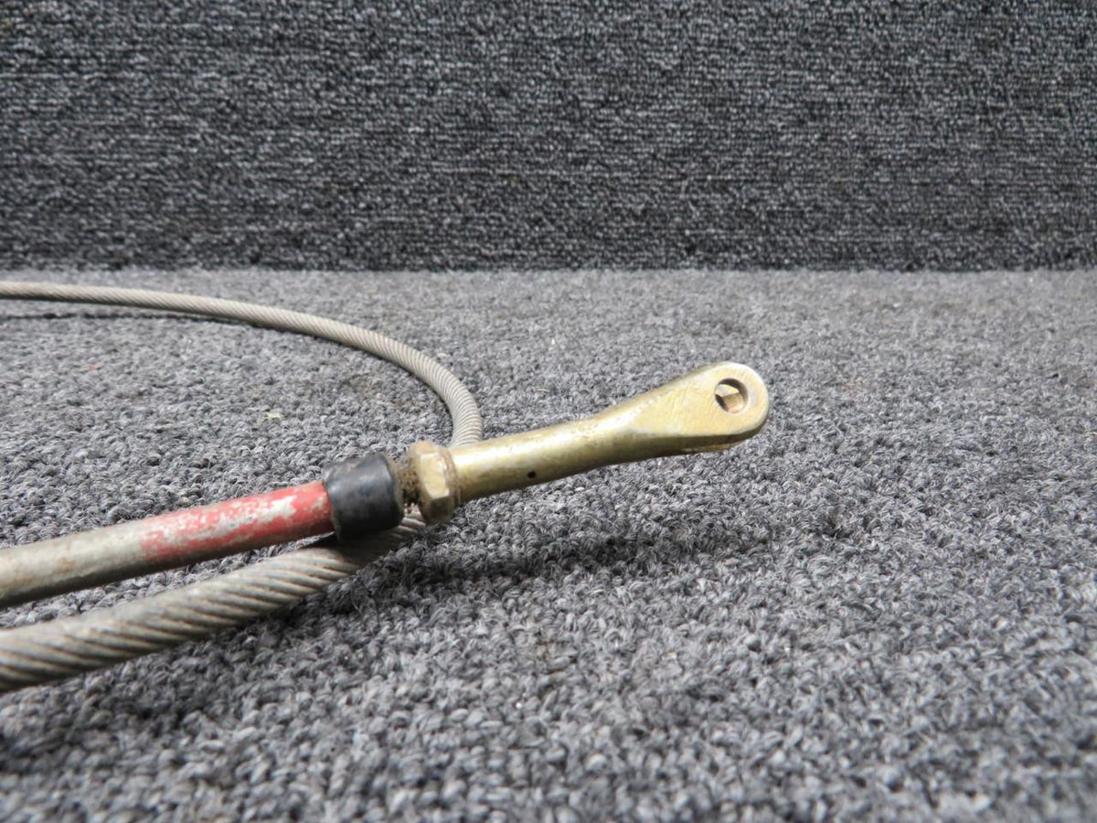 Piper Aircraft Parts 455-350 (Alt: PS50146-13-6) Piper PA28-151 Throttle Control Cable (L: 42.75”)