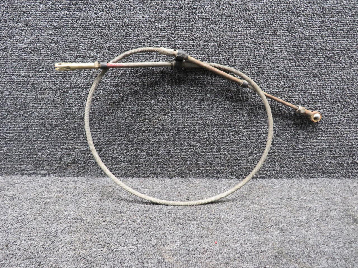 Piper Aircraft Parts 455-350 (Alt: PS50146-13-6) Piper PA28-151 Throttle Control Cable (L: 42.75”)