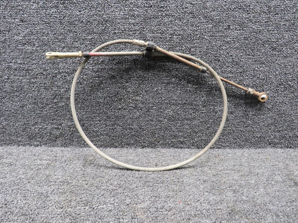 Piper Aircraft Parts 455-350 (Alt: PS50146-13-6) Piper PA28-151 Throttle Control Cable (L: 42.75”)