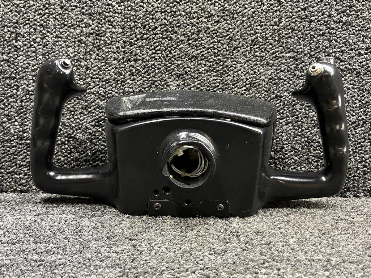 Cessna Aircraft Parts 0861326-31 Cessna 414 Co-Pilot Control Wheel w Switches (Mic, Map, Trim, ID)