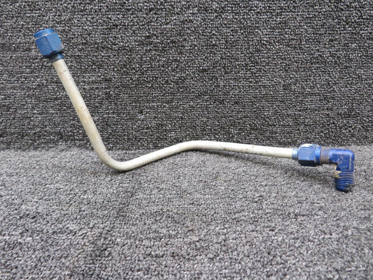 Cessna Aircraft Parts 5600118-64 Cessna 402C Air Conditioning Union Receiver Line (Worn)