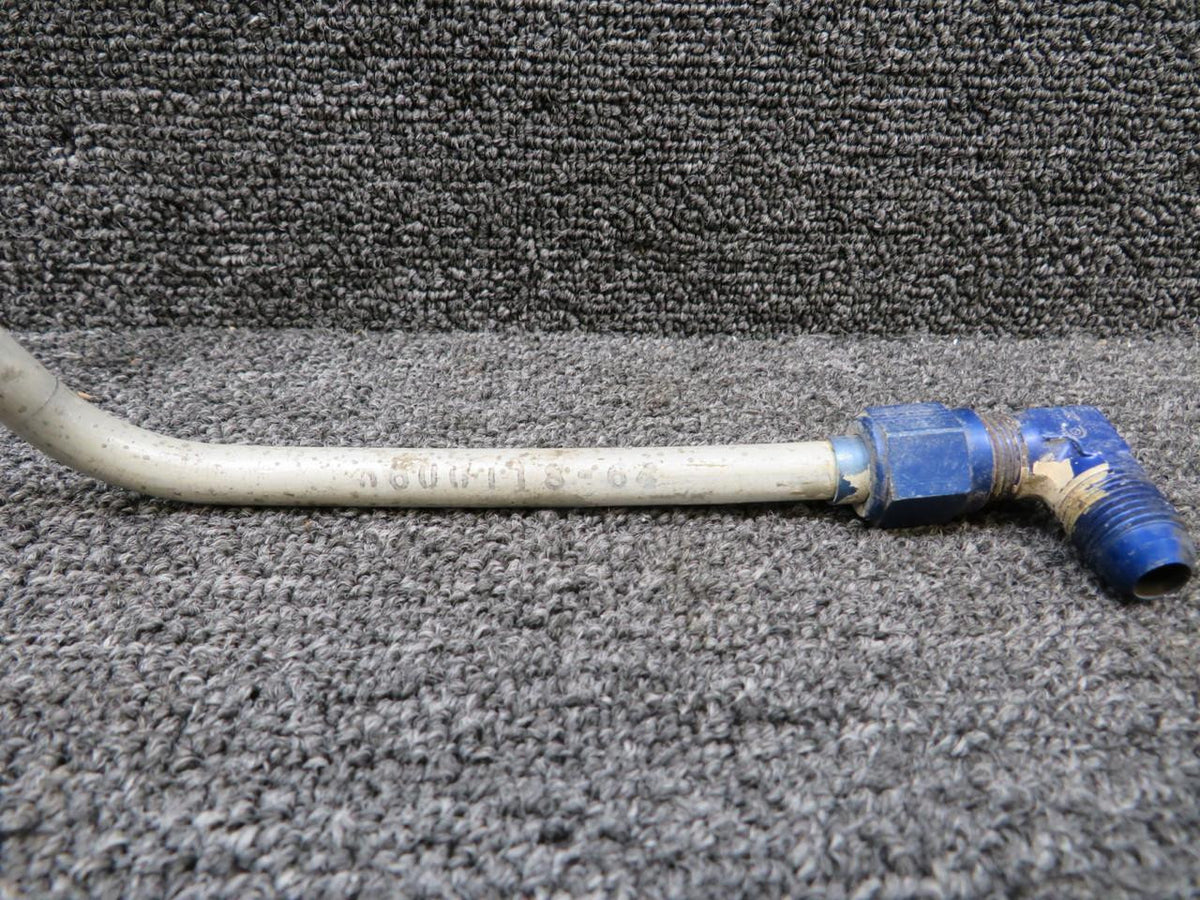 Cessna Aircraft Parts 5600118-64 Cessna 402C Air Conditioning Union Receiver Line (Worn)