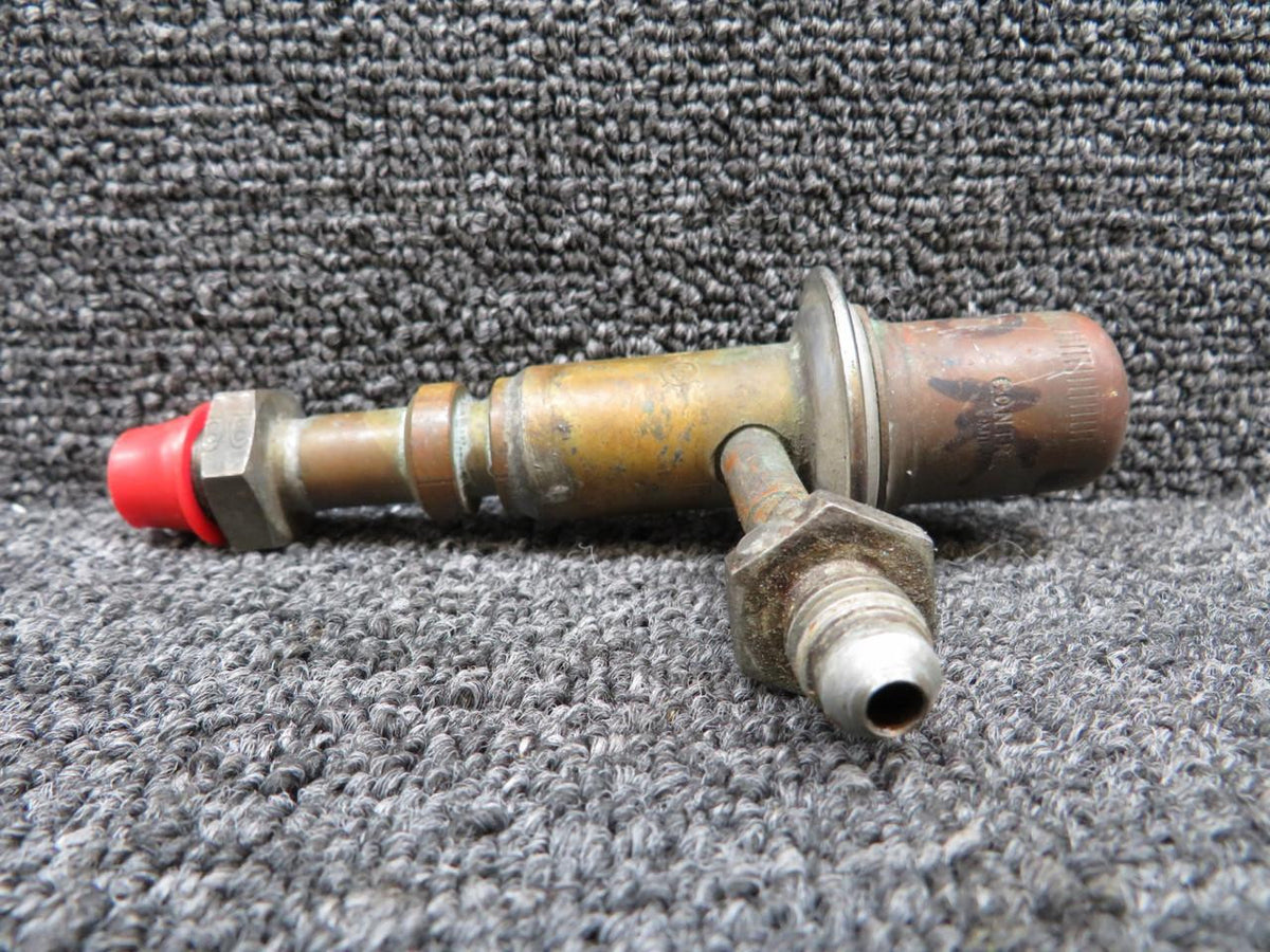 Cessna Aircraft Parts HE81213 Cessna 340 Bypass Valve Assembly (Light Corrosion)