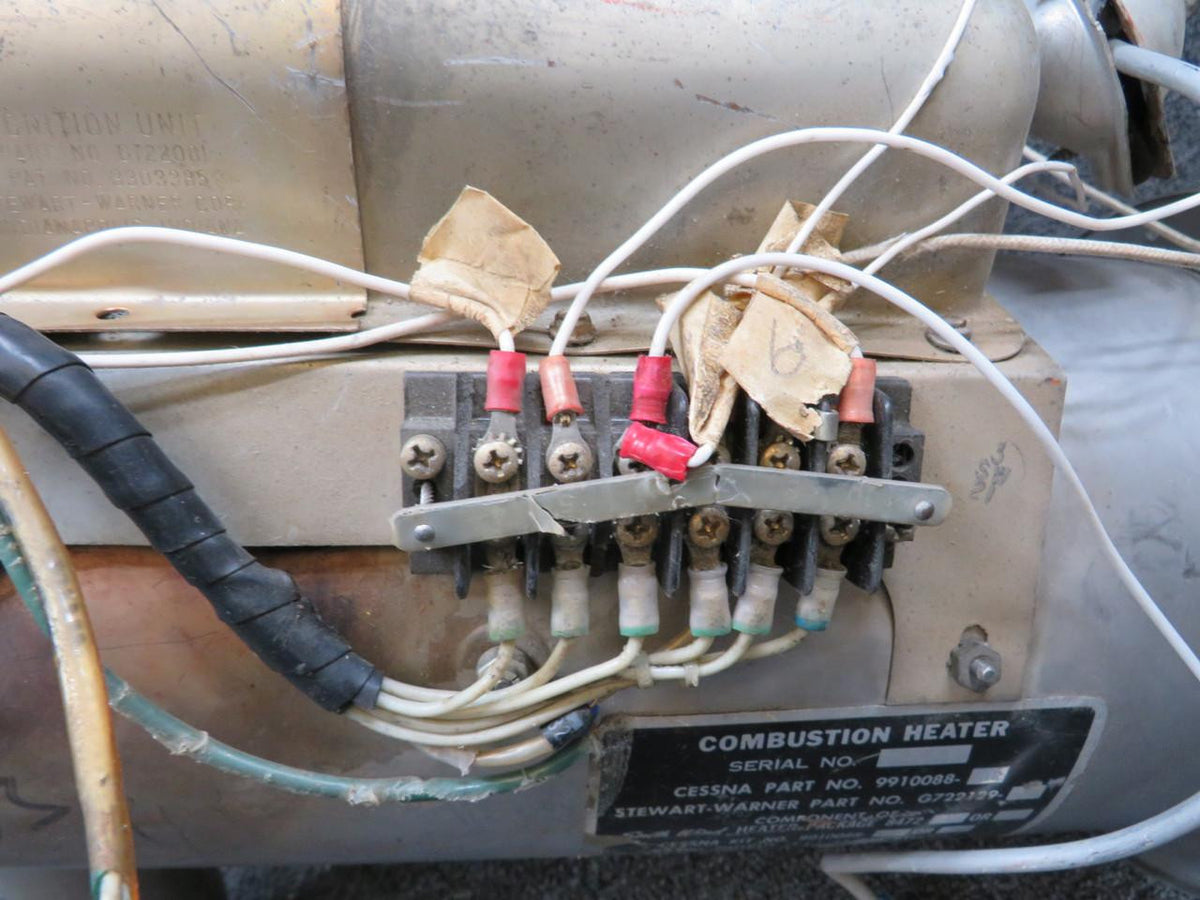 Stewart-Warner G722129-2 (Alt: 9910088-12) Stewart-Warner Combustion Heater Assembly (V:27)