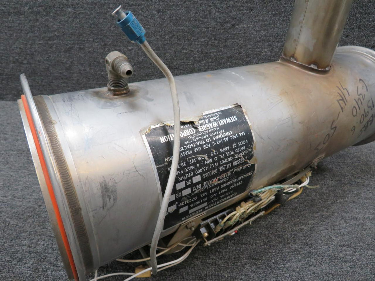 Stewart-Warner G722129-2 (Alt: 9910088-12) Stewart-Warner Combustion Heater Assembly (V:27)