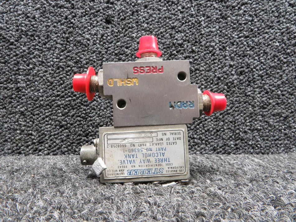 Sterer 56360-1 (Alt: 6608258-2) Sterer Alcohol Tank Three Way Valve