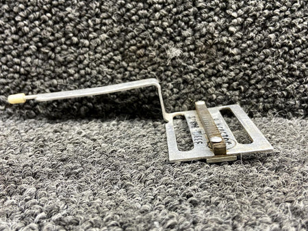 Cessna Aircraft Parts 5015054-8, 5015058-2 Cessna 414 Aileron Trim Pointer Support with Gear Block