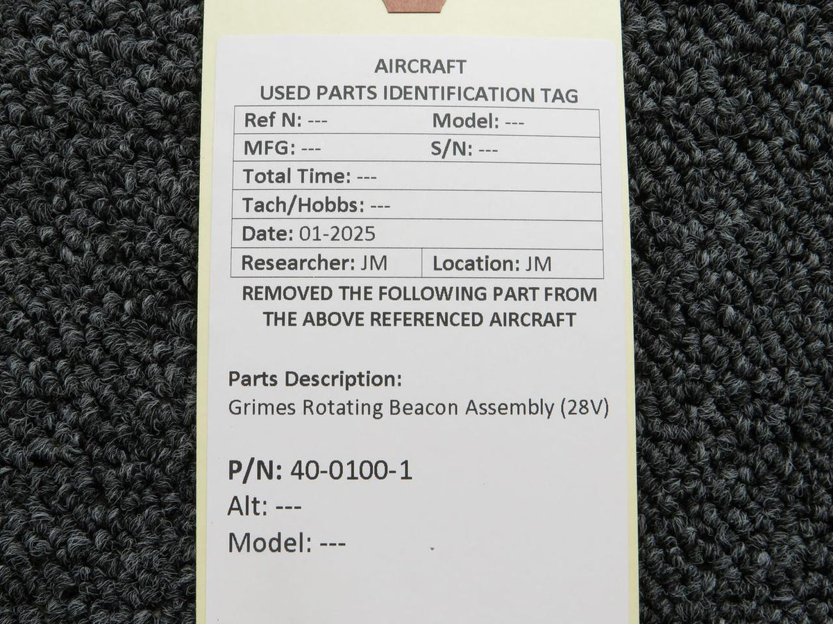 Grimes 40-0100-1 Grimes Rotating Beacon Assembly (28V)