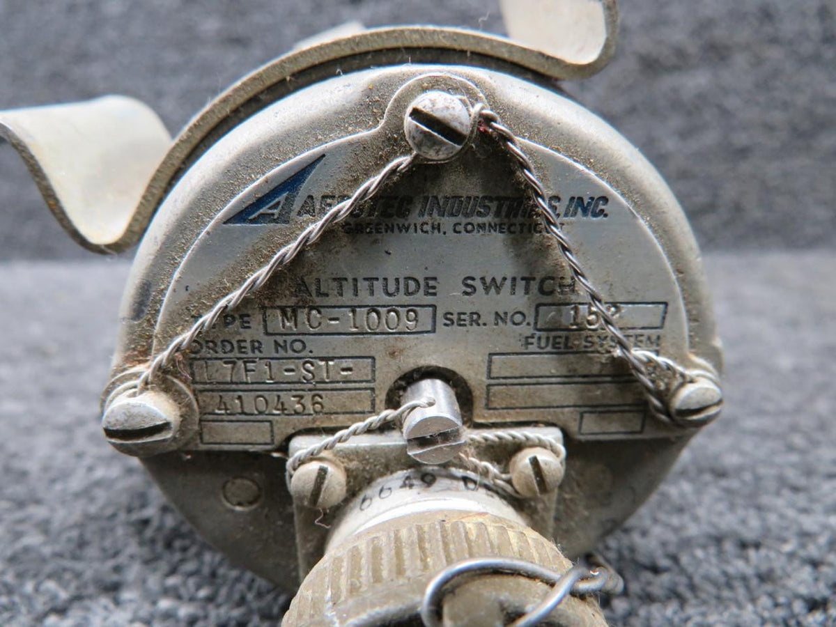 Aerotech 17F1-ST-410436 Aerotech MC-1009 Altitude Switch