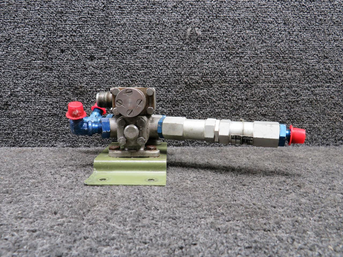 No Brand 45000070 Hydraulic Research Hydraulic Valve w Restrictor & Mount (3000PSI) (28V)