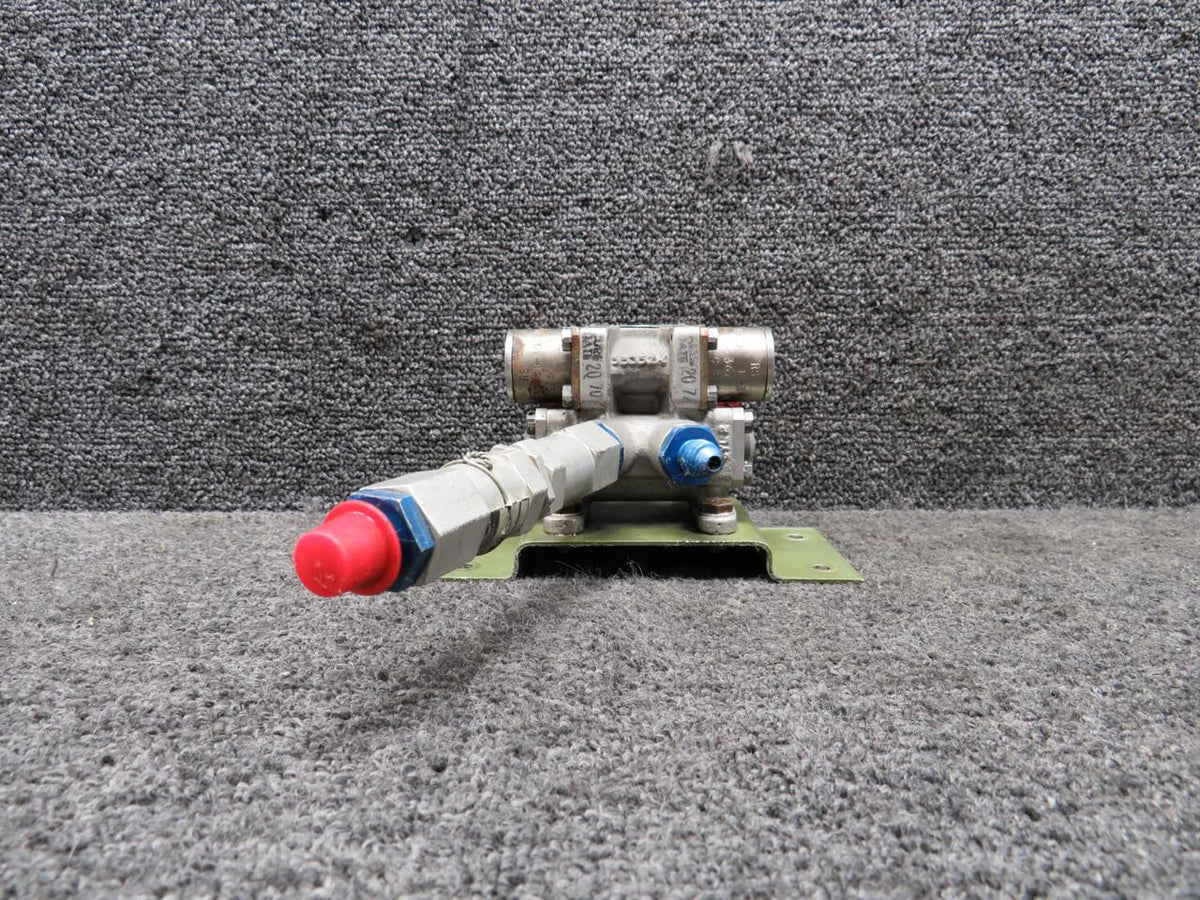 No Brand 45000070 Hydraulic Research Hydraulic Valve w Restrictor & Mount (3000PSI) (28V)